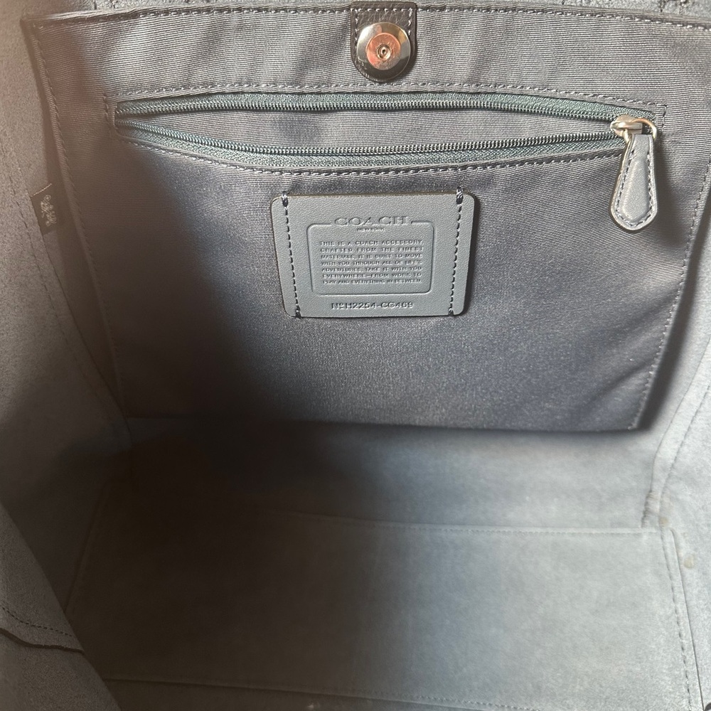 Coach Derby Navy and Light Blue Tote
NWOT - Picture 5 of 17